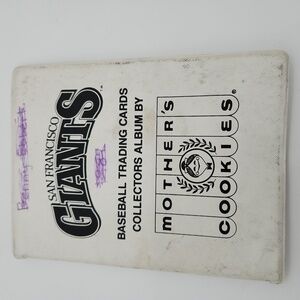 San Francisco Giants Vintage 1987 Mother's Cards Book